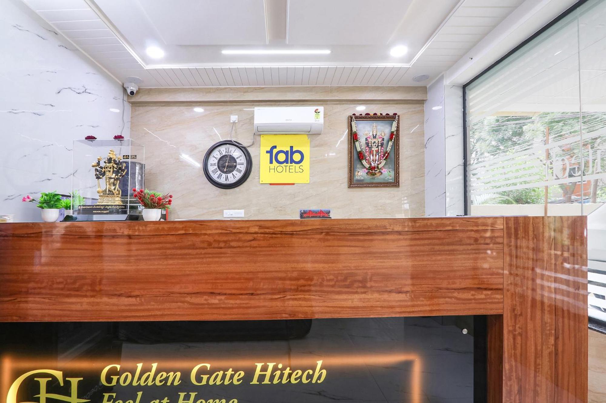 היידראבד Fabhotel Golden Hitech - Nr Hitech City מראה חיצוני תמונה